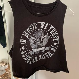 Streetwear Society Black Crop Top